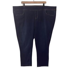 Torrid Blue Ankle Cropped‎ Jeans Size 4
